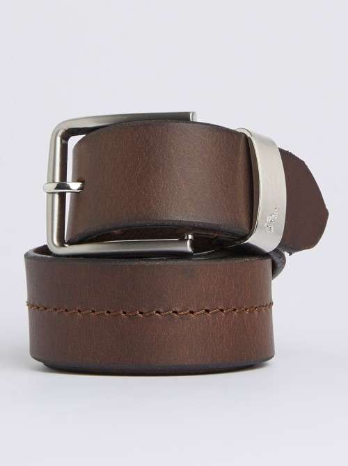 Christmas R1 Clearance start (Polo, Pringle etc) Polo brown leather belt - small