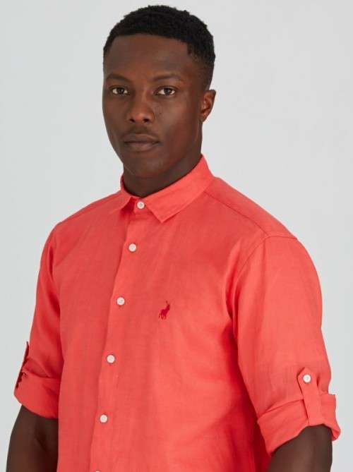 Christmas Clearance (Polo, Pringle etc)  Polo Orange long sleeve - medium