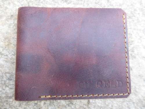 Handmade in South Africa leather wallet