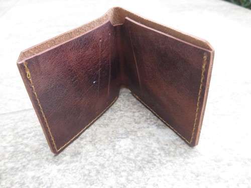 Handmade in South Africa leather wallet