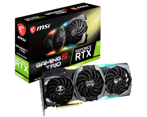 MSI 2080TI 11GB gaming x trio