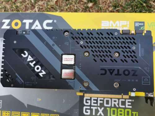 Zotac 1080ti AMP EXTREME