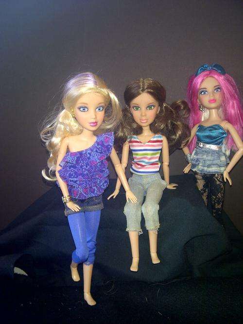 Three 'Liv' Dolls