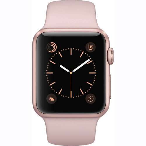 * BRAND NEW * Apple Watch Series 1 38mm Smartwatch (Rose Gold Aluminum Case + Pink Sand Sport Band)