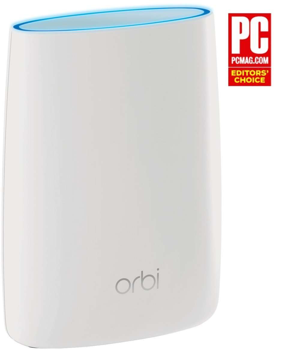 NETGEAR Orbi Whole Home Mesh WiFi System with Tri-band - AC3000 (Set of 2)
