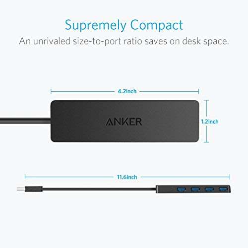 Anker Ultra Slim 4-Port USB 3.0 Data Hub