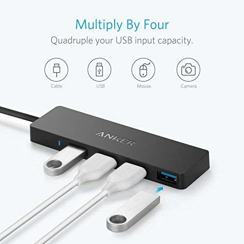 Anker Ultra Slim 4-Port USB 3.0 Data Hub