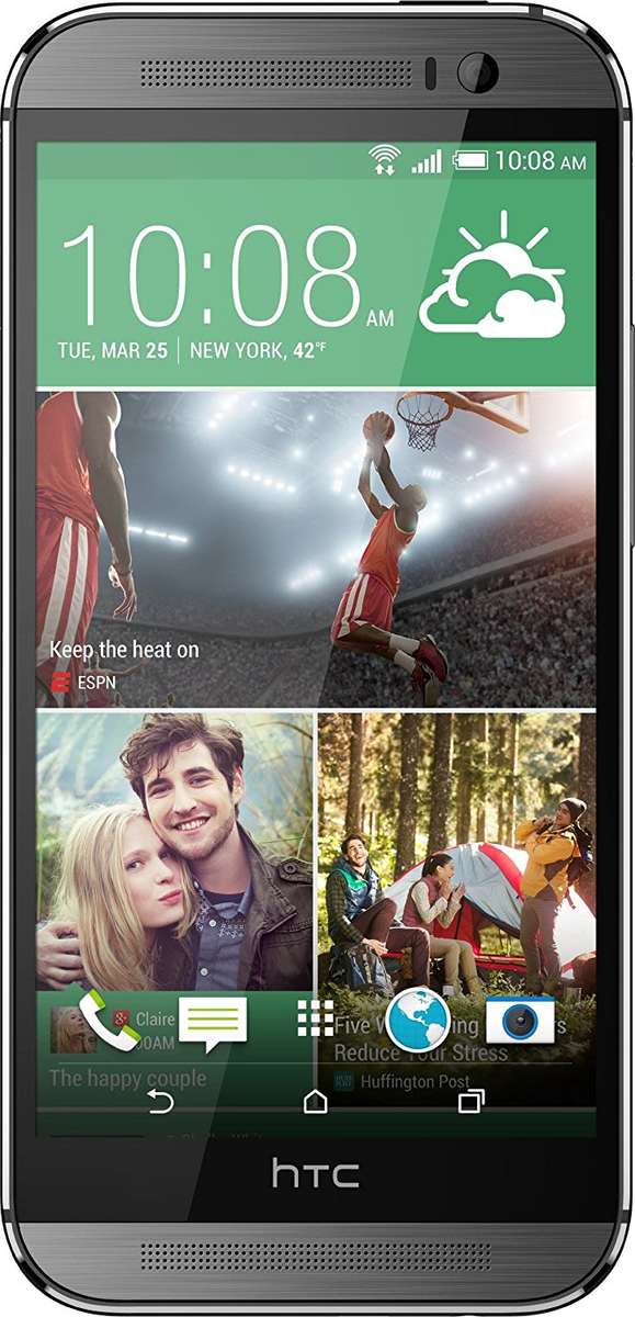 HTC One M8 Factory Unlocked Smartphone with 32 GB Memory, Nano-SIM support and 5.0-Inch Display