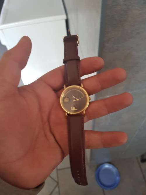 WIEDERAUFBAU FRAUENKIRCHE DRESDEN GERMANY HIGHLY COLLECTABLE LEATHER WATCH ONLY 25000 MADE IN GERMAN