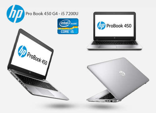 7th gen Brand New HP ProBook 450 G4, core i5-7200u, 8gb Ram, 256gb SSD