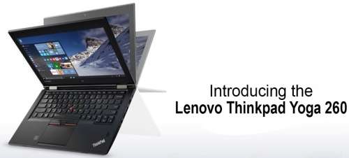 Lenovo Thinkpad Yoga 260, core i7-6500u, Full HD With Touchscreen & Pen Input, 8gb Ram, 256SSD,