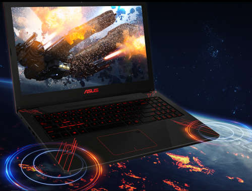 ASUS GAMING MONSTER: FX570, i7-8550u, Full HD, 16GB Ram, 256SSD+1TB HDD, Nvidia GTX