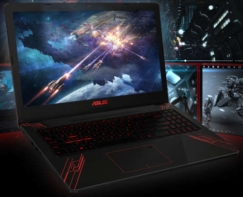 ASUS GAMING MONSTER: FX570, i7-8550u, Full HD, 16GB Ram, 256SSD+1TB HDD, Nvidia GTX