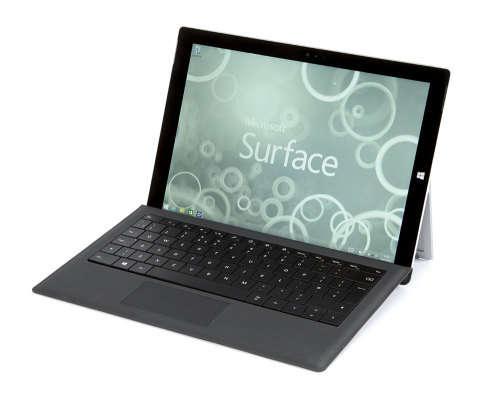 MICROSOFT Surface PRO 3  core i5-4300u, QHD Touchscreen with Pen Support,256 SSD,8GB Ram,Type Cover