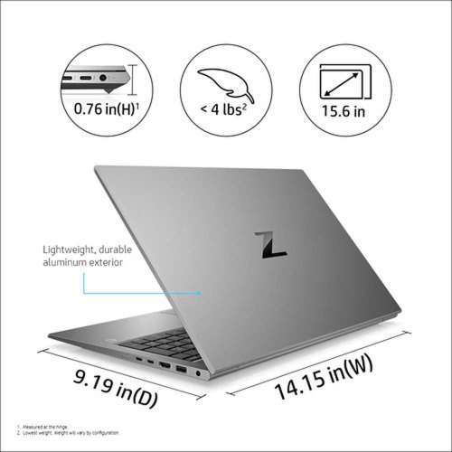 latest HP ZBook Firefly 15 G8 WorkStation,Core i7, 11th Gen, 16GB Ram, 512GB NVMe SSD, FaceID,5G/LTe
