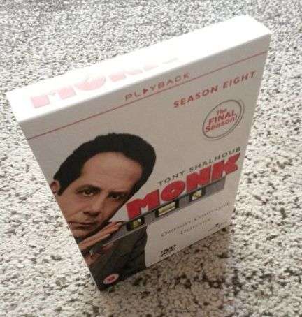 Monk Series S08 - Obsessive Compulsive Detective - DVD - Season 8 - Tony Shalhoub