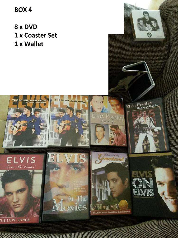 BOX 04 - Elvis Presley Collectables - Amazing Pick-a-Box Sale