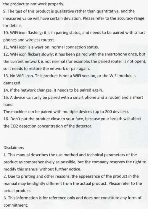 Smart Home 9-in-1 Air Quality Monitor (Tuya ZN-2C09) NEW RELEASE! Portable with Wifi - Colour Screen