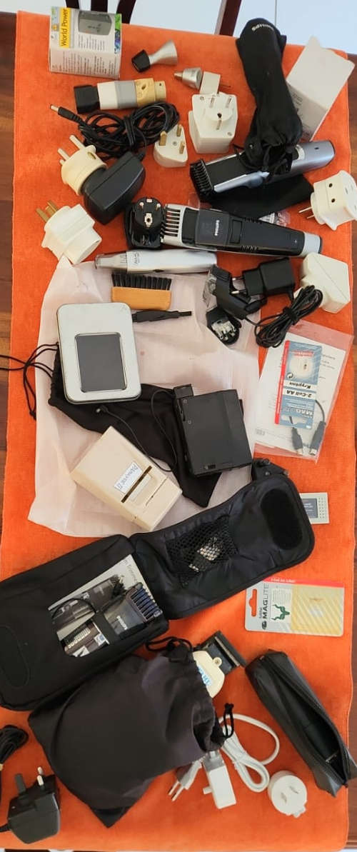 Estate Late - Travel Adapters, Shavers, General Oddities