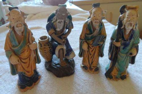 Chinese MUDMEN circa 1950's