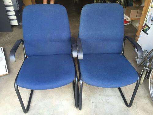 Blue Visitor Chairs