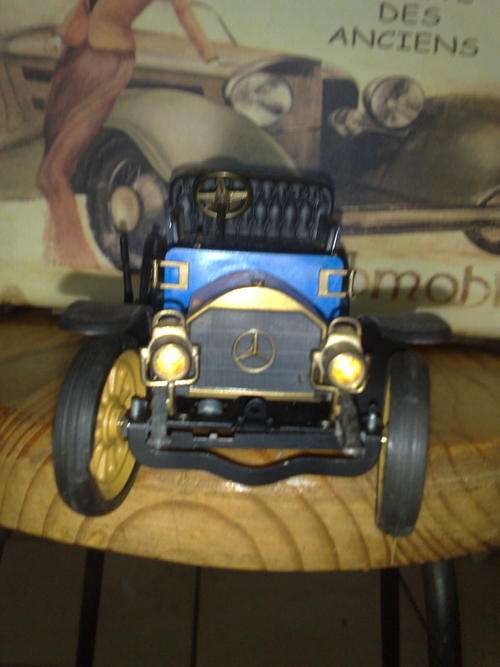 Schuco Mercedes Tinplate Clockworks Car - Vintage & Rare in mint condition