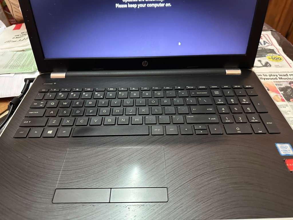 hp laptop core i7 processor 16 gig Ram 1 Tb FOR SALE