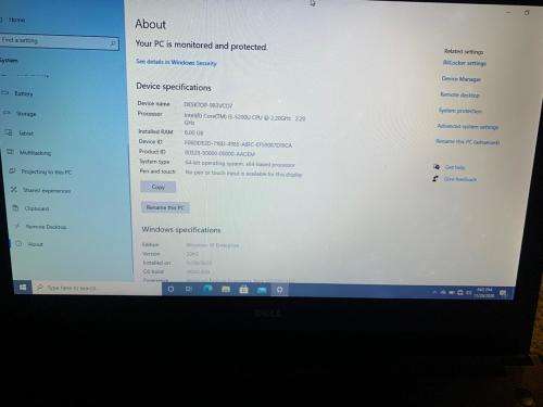 DELL INSPIRON 15 3000 SERIES CORE i5 7th GEN