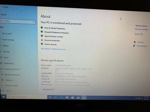 DELL E7470 CORE i7-6600U  GOOD CONDITION