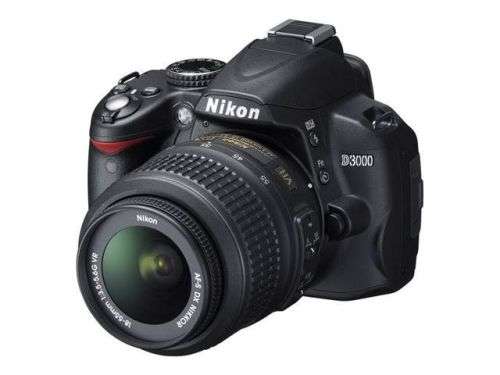 NIKON D3000 WITH 18-55MM LENS