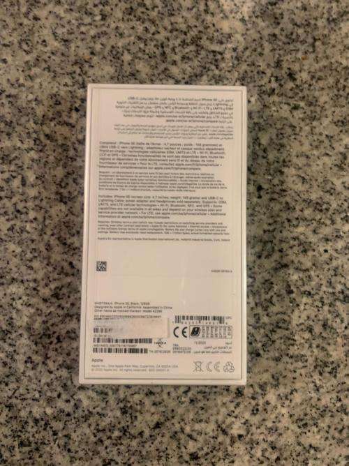 I PHONE SE 2020 SECONG GEN  128GB [NEW] A2296