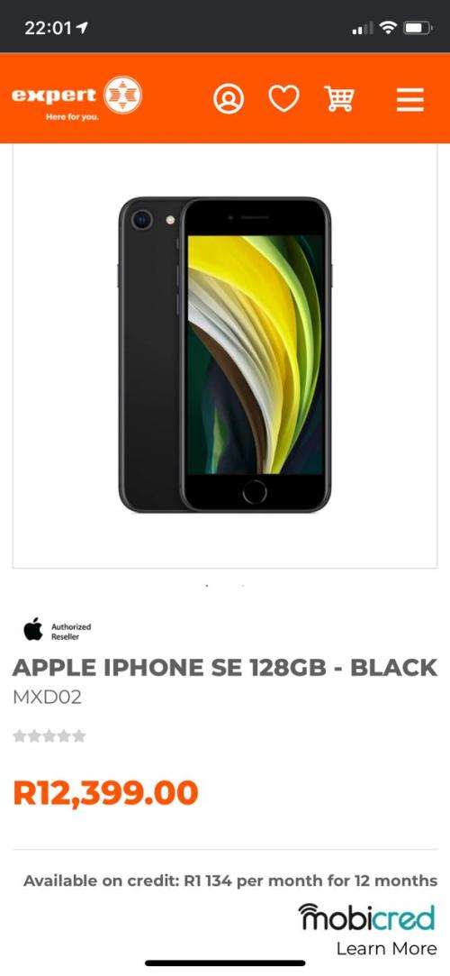 I PHONE SE 2020 SECONG GEN  128GB [NEW] A2296