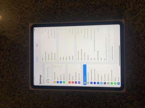 IPAD PRO [11 INCH ] WIFI and CELLULAR 64GB A1934 SPACE GREY