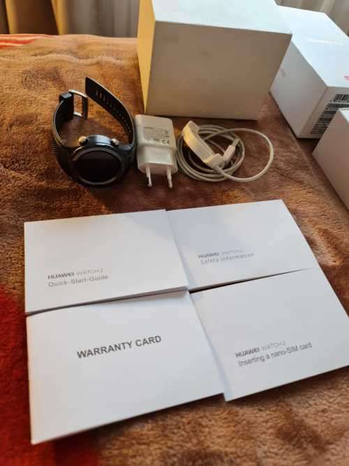 HUAWEI WATCH 2 LTE WITH SIM SLOT MINT CONDITION
