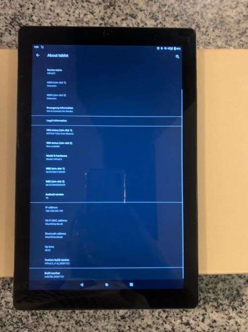 CHUWI HI PAD X WIFI and 5G DUAL SIM MINT CONDITION