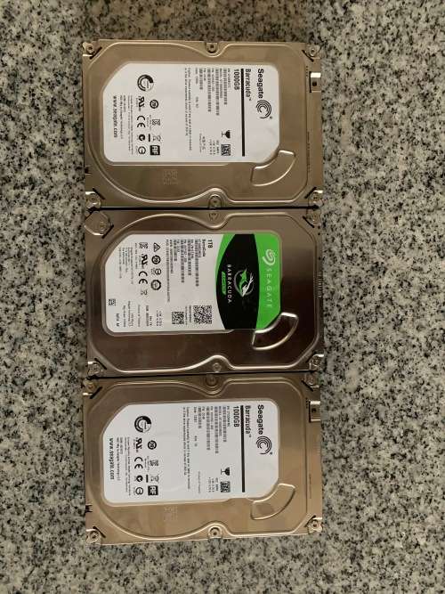 3 X  1TB HDD SEAGATE 1000GB  - HARD DISK DRIVE