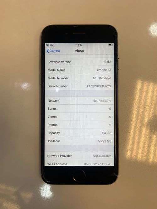 iPHONE PHONE 6S 64GB