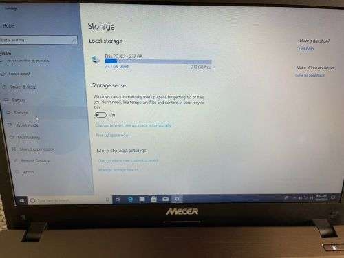 MECCER W550EU CORE i7