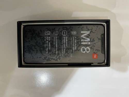 XIAOMI MI8 MI 8 6.21 INCH 6GB RAM 128GB ROM SNAPDRAGON 845 OCTA CORE DUAL SIM  SMARTPHONE