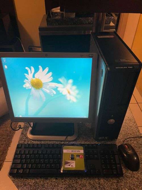 DELL OPTILEX 360 CORE 2 DUO COMBO WITH NEW  WIRELESS ADAPTER