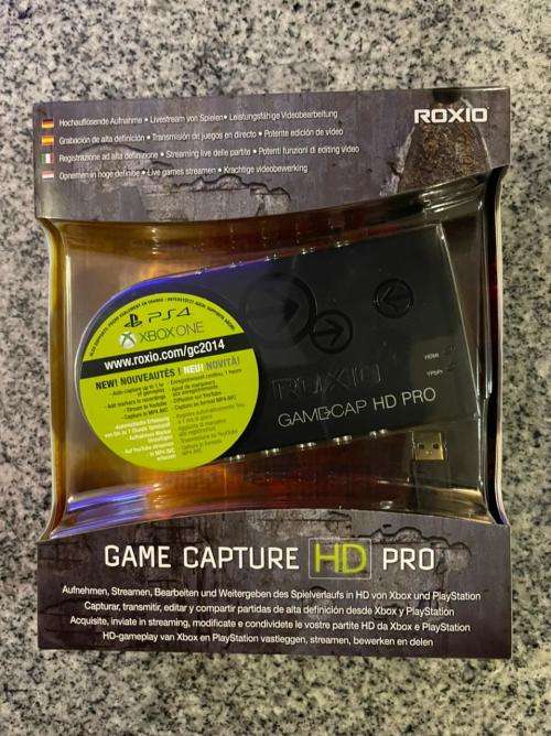 Roxio Game Capture HD Pro NEW FOR PS4 and X BOX ONE