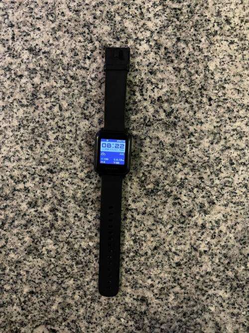 Amazfit A1608 Bip Fit Black Buckle Smart Watch - (A1608B)