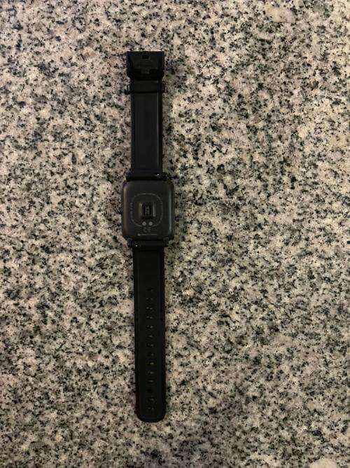 Amazfit A1608 Bip Fit Black Buckle Smart Watch - (A1608B)