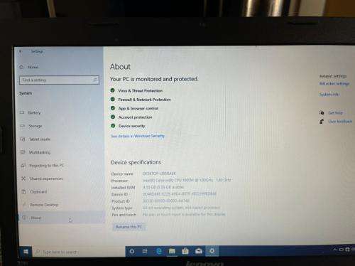 LENOVO B590 INTEL CELERON