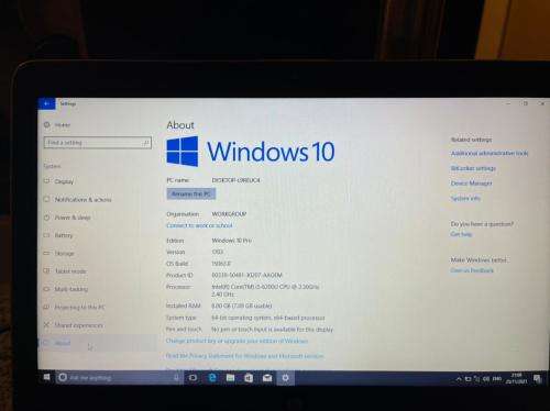 HP ELITEBOOK 850 G3 CORE i5 PLIZ READ