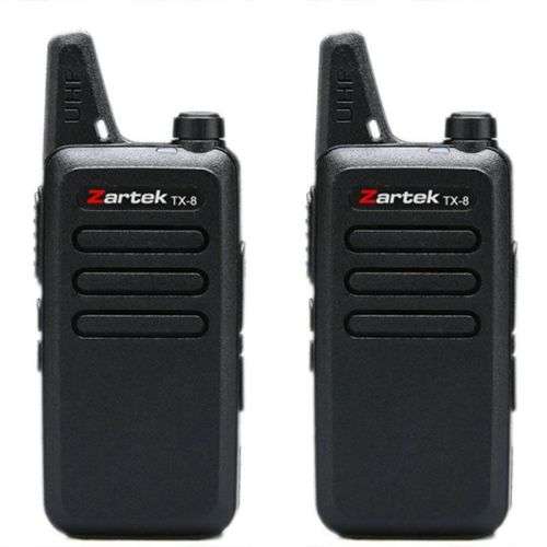 ZARTEX-TX-ULTRA THIN and COMPACT TWIN PACK TWO WAY RADIOS