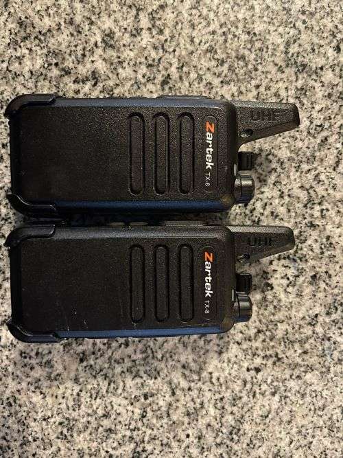 ZARTEX-TX-ULTRA THIN and COMPACT TWIN PACK TWO WAY RADIOS