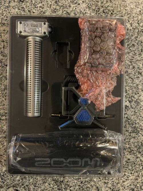 Zoom F1 Field Recorder with Shotgun Microphone-2-channel new open box