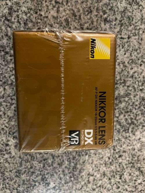 Nikon AF-P DX NIKKOR 18-55mm VR Lens new Sealed