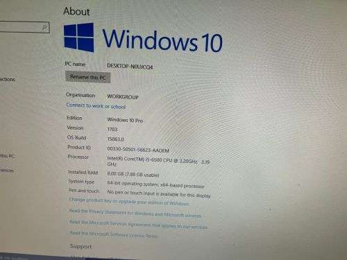 HP ELITEBOOK 800 G2 DESKTOP MINI CORE i5 V pro